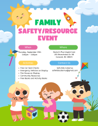 Family Safety & Resource Event | Safe Kids Cabarrus