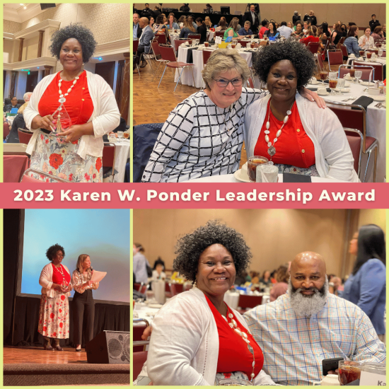 Waynett Taylor Receives 2023 Karen W. Ponder Award