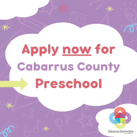 Cabarrus County Preschool Applications