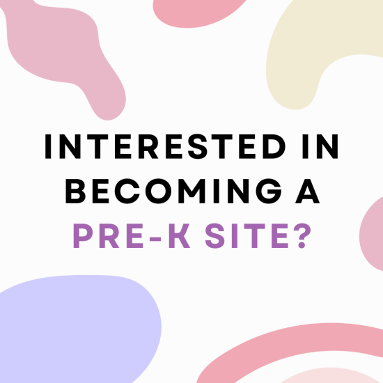 Interested in Becoming a NC Pre-K Site?