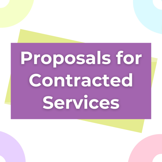 Proposals for Contracted Services