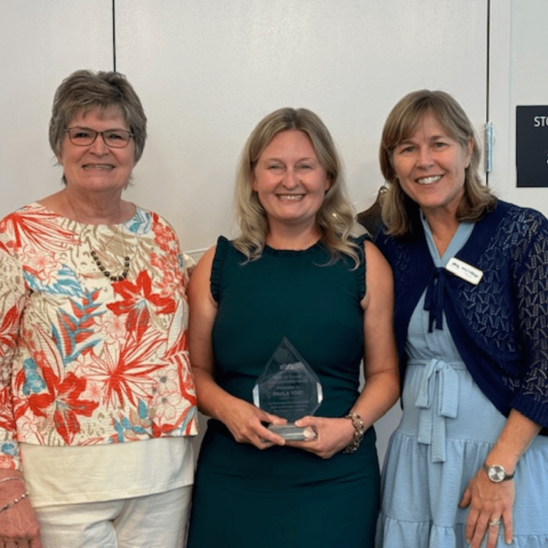 Paula Yost Receives 2024 Karen Ponder Award