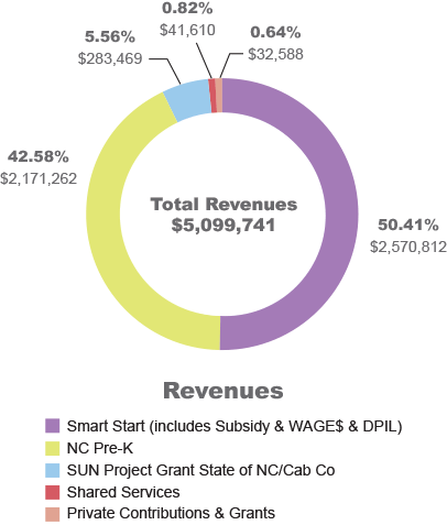 Annual Report 2022-2023: Total Revenue Pie Graph